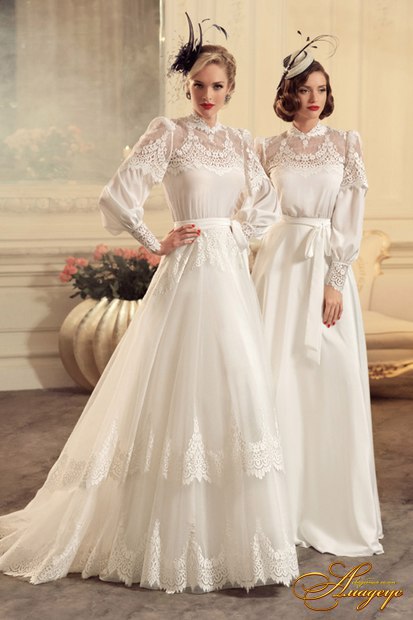 Модное свадебное платье 2016