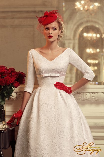 Модное свадебное платье 2016